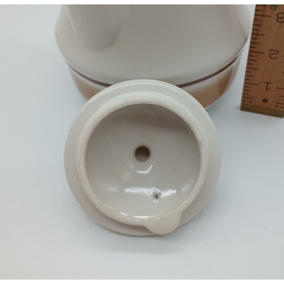 Water Colors Hand Decorated Stoneware Hearthside Coffee/Tea Pot - Picture 6 of 9